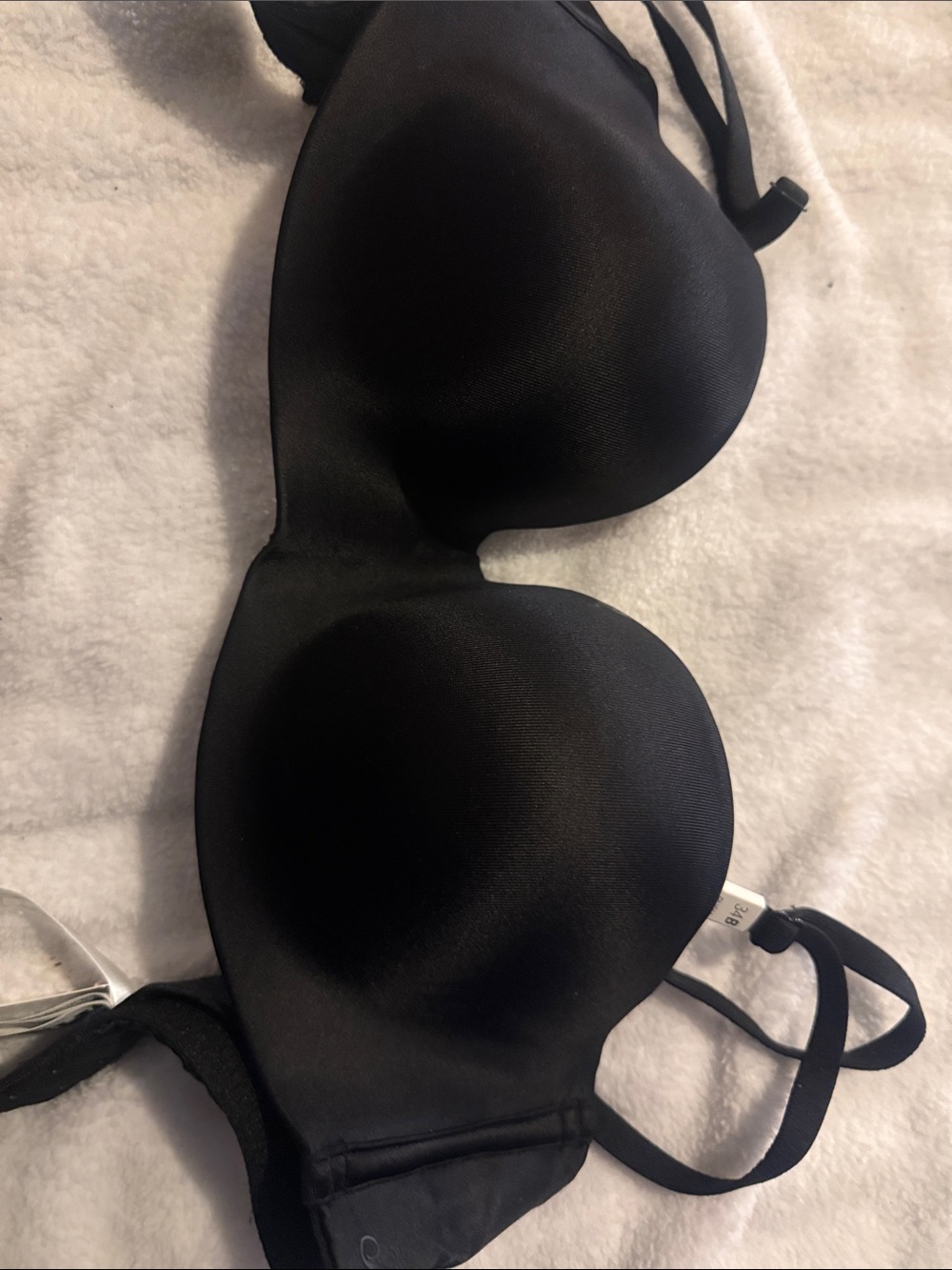 Smooth Black T-Shirt Bra - Women's Intimates